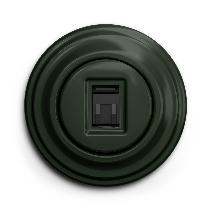 Reblig - Eenvoudige retro-lijst, groen