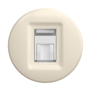 Reblig - Retro datadoos zonder afwerkraam, beige