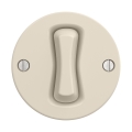 Reblig - Retro eenpolige schakelaar zonder afdekraam nr. 1 beige