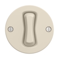 Reblig - Retro kruisschakelaar zonder afdekraam nr. 7 beige