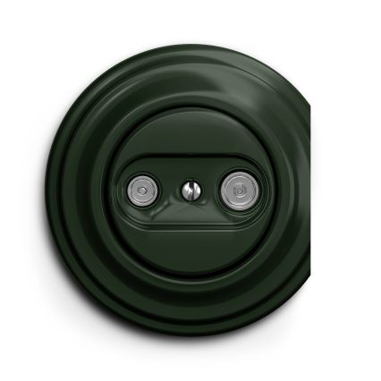 Reblig - Retrolijst, zijpaneel, groen