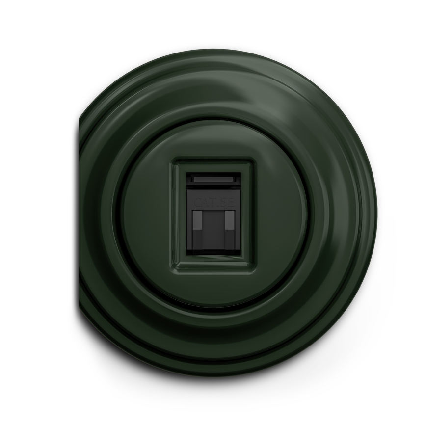 Reblig - Retrolijst, zijpaneel, groen