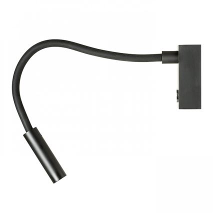 RED - Design Rendl - R10541 - LED Flexibele lamp AIM LED/3W/230V zwart