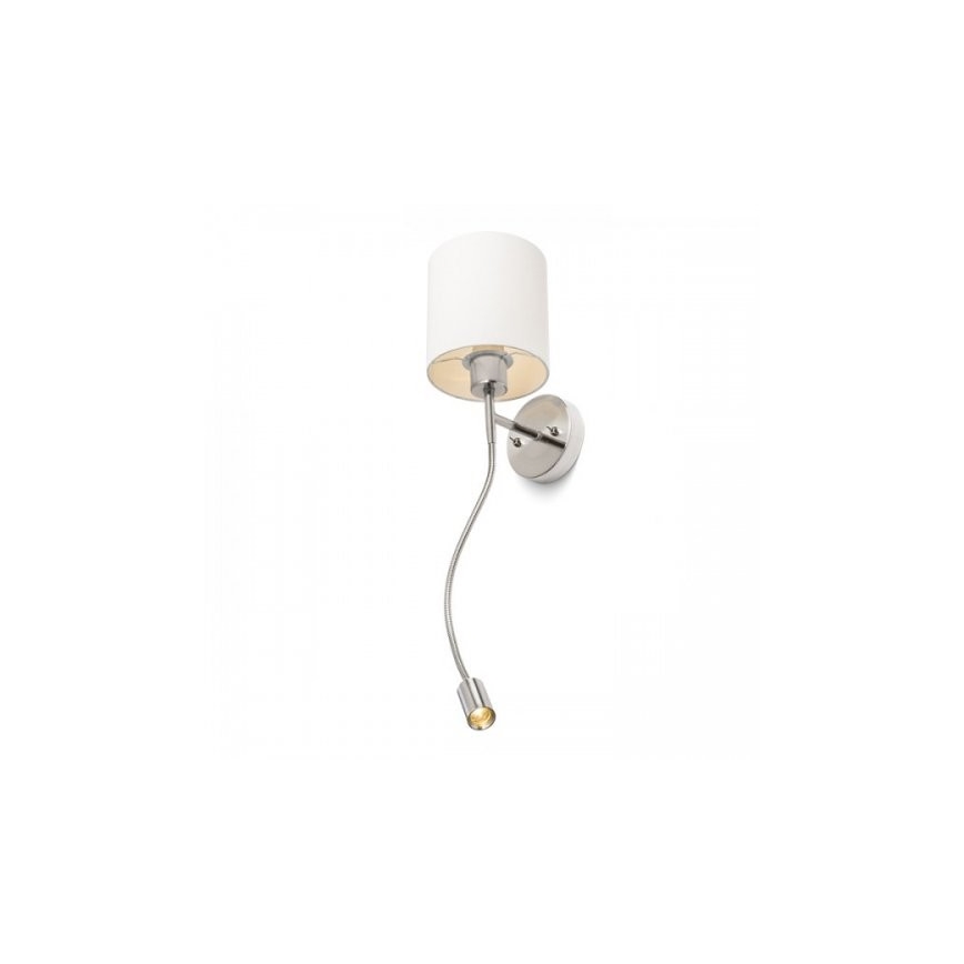 RED - Design Rendl - R10580 - LED Wand Lamp VERSA 1xE27/42W/230V + LED/3W