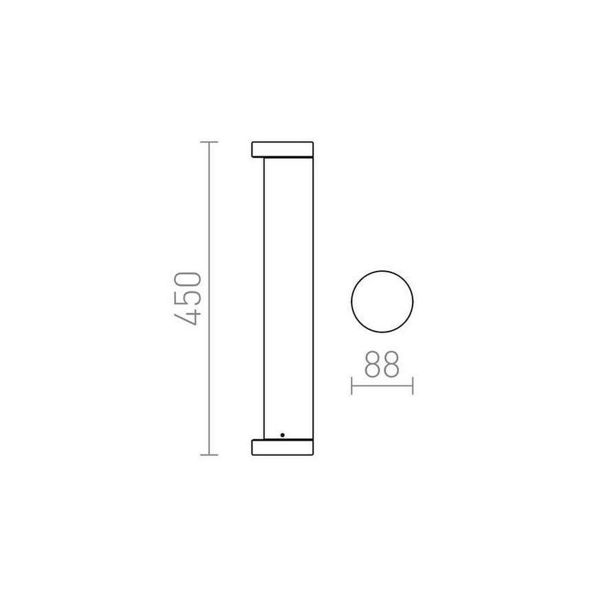 RED - Design Rendl - R11171 - LED Lamp voor Buiten SONET LED/7W/230V IP54 antraciet