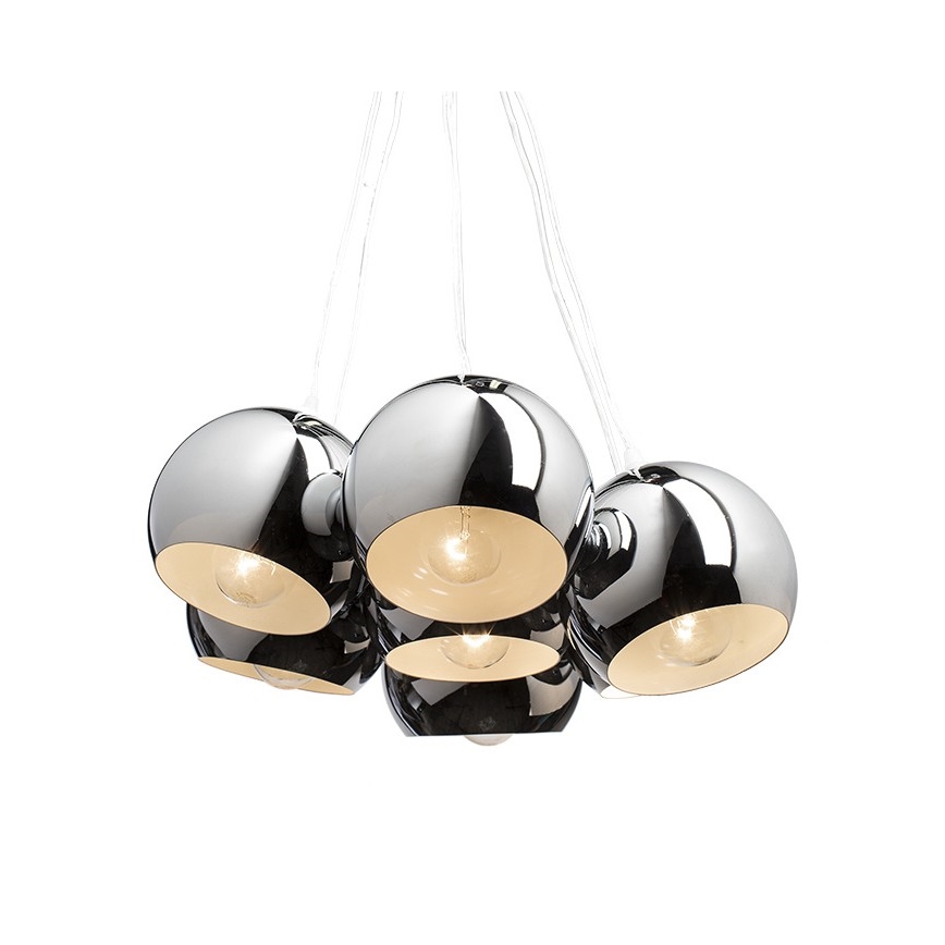 RED - Design Rendl - R11761 - Hanglamp aan een koord ASTROMET 7xE27/42W/230V