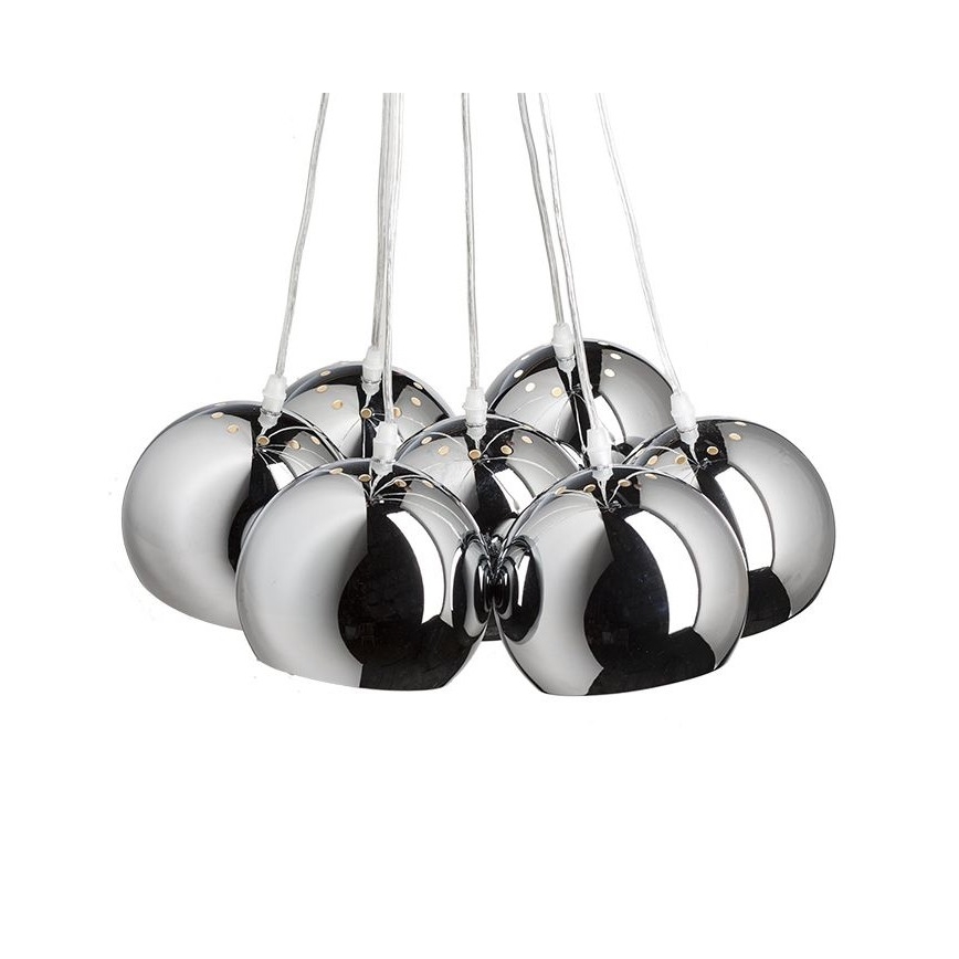RED - Design Rendl - R11761 - Hanglamp aan een koord ASTROMET 7xE27/42W/230V