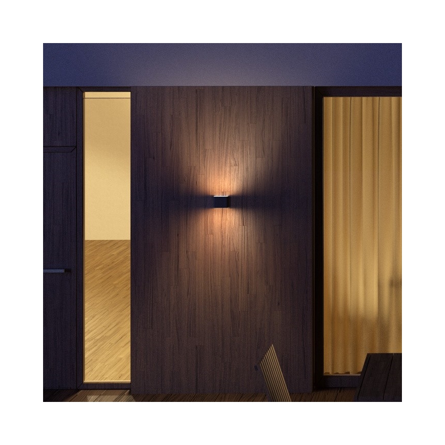RED - Design Rendl - R12012 - LED Wand Lamp voor Buiten CHOIX 2xLED/3W/230V IP54