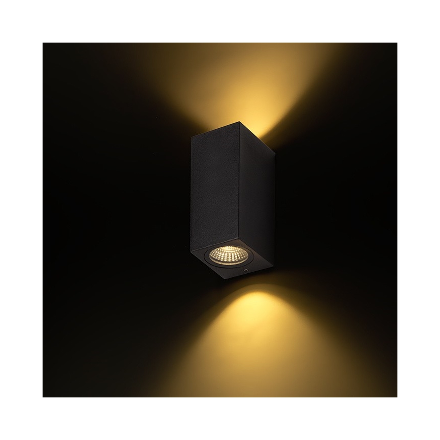 RED - Design Rendl - R12028 - LED Wand Lamp voor Buiten KUBI 2xLED/3W/230V IP54