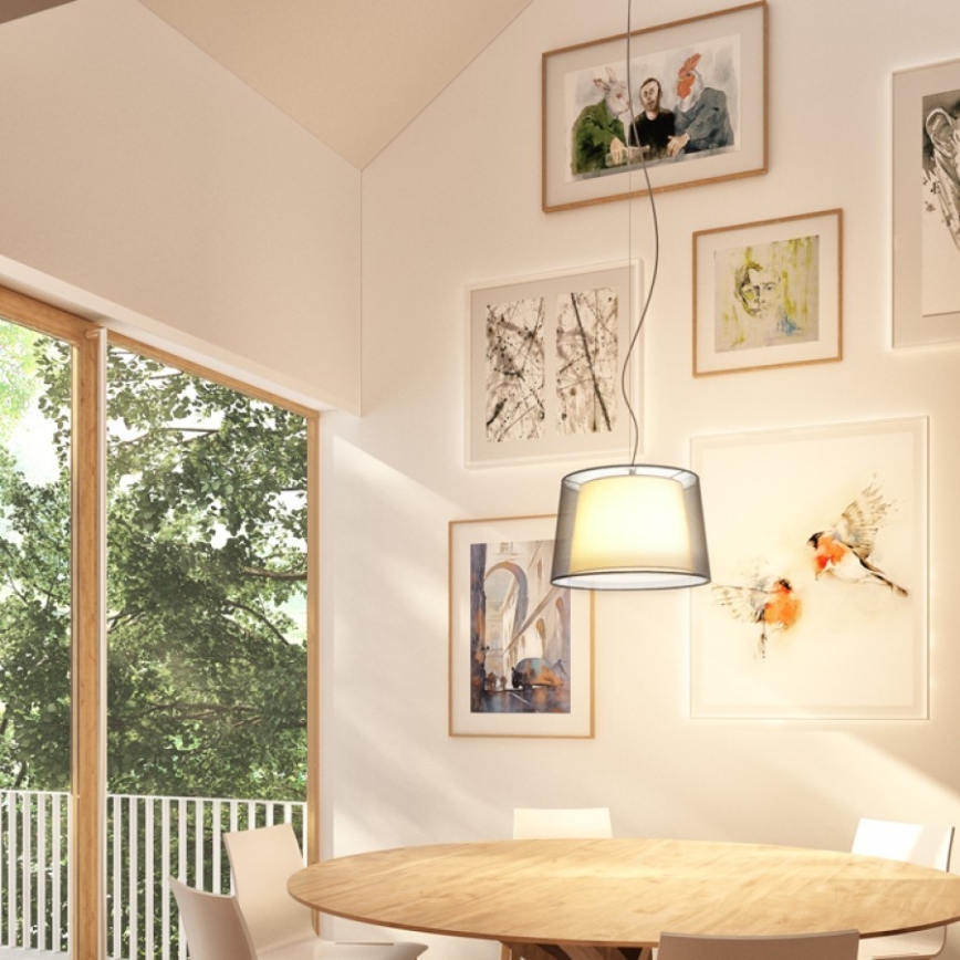 RED - Design Rendl - R12483 - Hanglamp aan een koord ESPLANADE 1xE27/42W/230V