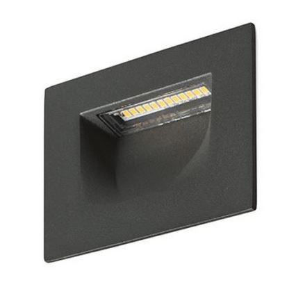 RED - Design Rendl - R12577 - LED Trappenhuis Lamp voor Buiten PER LED/3W/230V IP54