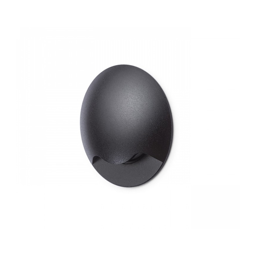 RED - Design Rendl - R12615 -  Ingebouwde LED Oriëntatie Lamp voor Buiten KICK LED/1W/230V IP54