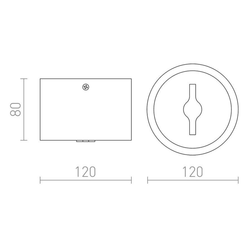 RED - Design Rendl - R12633 - Dimbare LED Spot KELLY LED/15W/230V wit