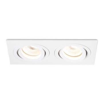 RED - Design Rendl - R12713- Inbouwverlichting PASADENA 2xGU10/50W/230V