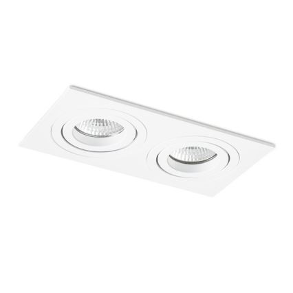 RED - Design Rendl - R12713- Inbouwverlichting PASADENA 2xGU10/50W/230V