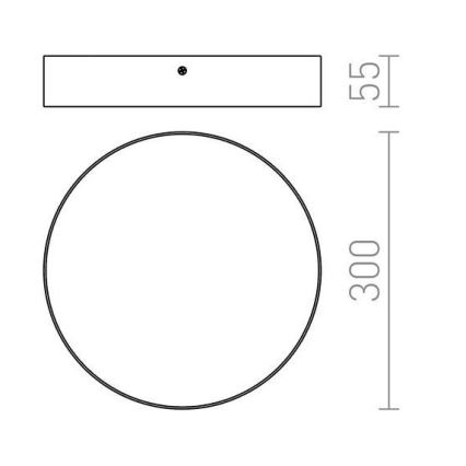 RED - Design Rendl - R12845 - LED Plafondlamp LARISA LED/30W/230V goudkleurig