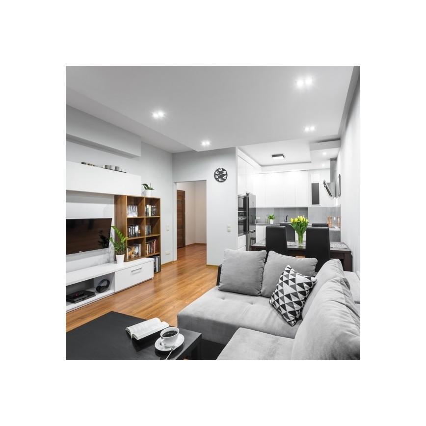 RED - Design Rendl - R12851 - LED Plafond Lamp LARISA LED/30W/230V zwart