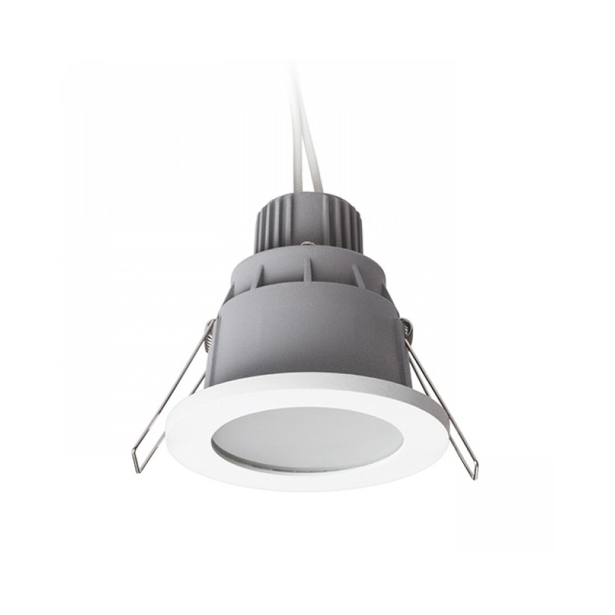 RED - R12659 - Badkamer Inbouw Lamp LEROY 1xGU5,3/35W/12V  IP44
