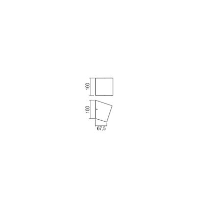 Redo 01-1317 - LED wand verlichting TOBIKO LED/6W/230V CRI 90 wit