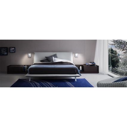 Redo 01-1499 - LED Wandspot AGOS LED/6W/230V + LED/3,2W USB wit