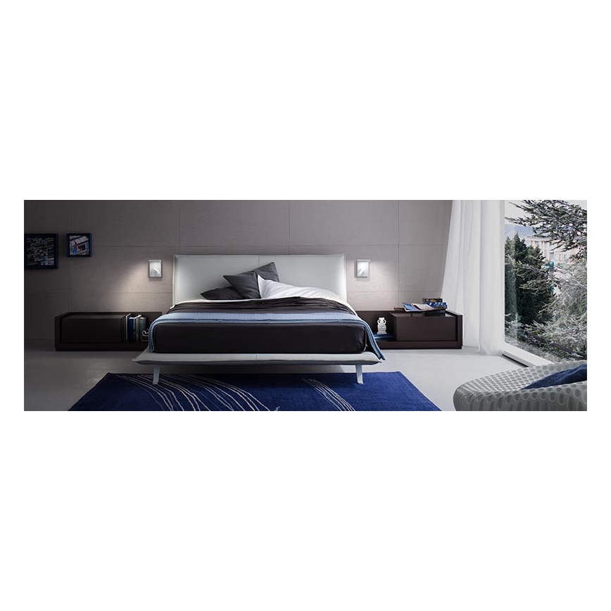 Redo 01-1499 - LED Wandspot AGOS LED/6W/230V + LED/3,2W USB wit