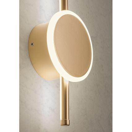 Redo 01-2700 - LED wand verlichting DIAZ LED/18W/230V CRI 90 goud