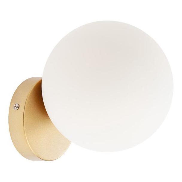 Redo 01-2713 - Wandlamp VOLLEY 1xE14/28W/230V goud