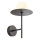 Redo 01-2726 - Wandlamp PLATO 1xG9/10W/230V zwart