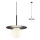 Redo 01-2728 - Hanglamp aan een koord PLATO 1xG9/10W/230V diameter 20 cm zwart