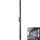 Redo 01-2771 - LED wand verlichting WAPI LED/30W/230V 119 cm zwart