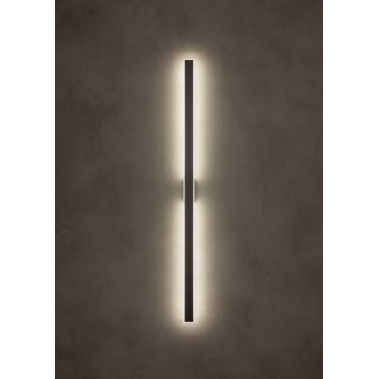 Redo 01-2771 - LED wand verlichting WAPI LED/30W/230V 119 cm zwart