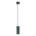 Redo 01-3475 - Hanglamp aan een koord BOOM 1xGU10/10W/230V diameter 7,6 cm groen