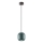 Redo 01-3478 - Hanglamp aan een koord BOOM 1xGU10/10W/230V diameter 12 cm groen