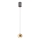 Redo 01-3547 - LED Hanglamp aan een koord AVES LED/12W/230V diameter 9,6 cm CRI 90 goud