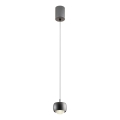 Redo 01-3550 - LED Hanglamp aan een koord AVES LED/12W/230V diameter 9,6 cm CRI 90 zwart