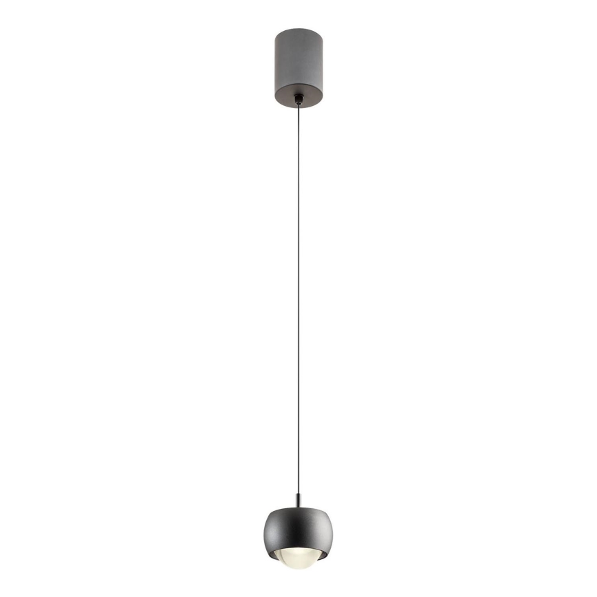 Redo 01-3550 - LED Hanglamp aan een koord AVES LED/12W/230V diameter 9,6 cm CRI 90 zwart