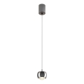 Redo 01-3551 - LED Hanglamp aan een koord AVES LED/12W/230V diameter 9,6 cm CRI 90 antraciet