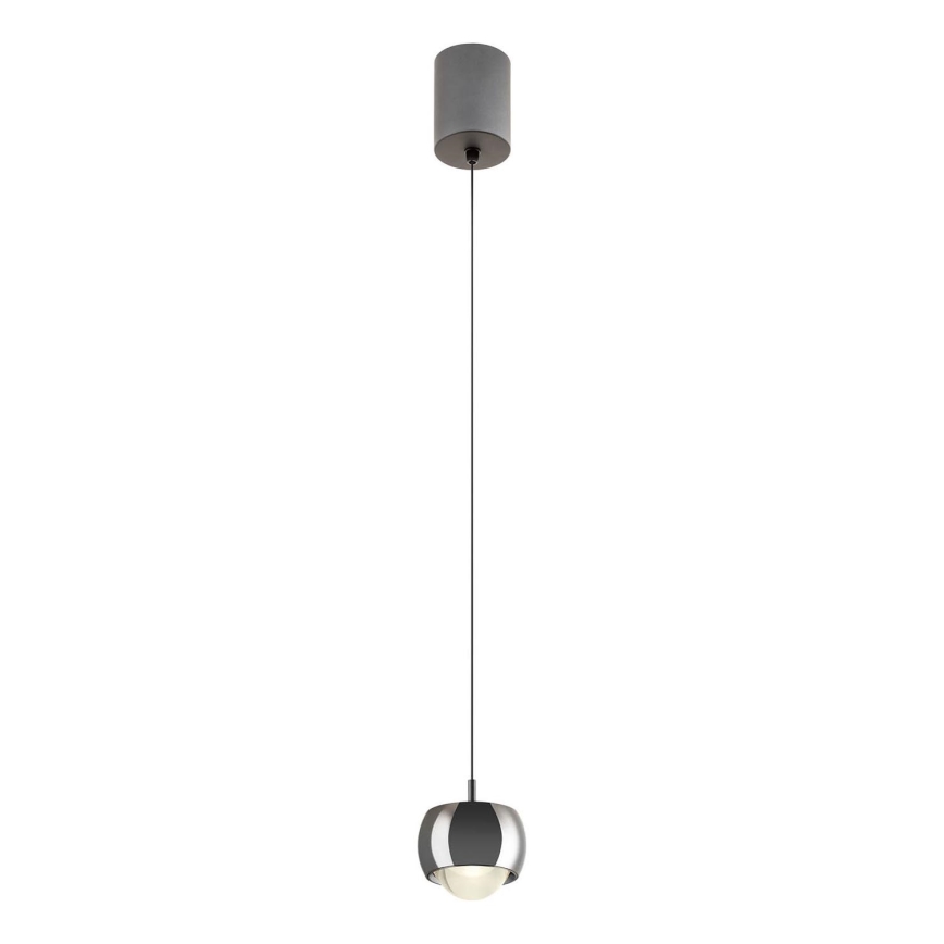 Redo 01-3551 - LED Hanglamp aan een koord AVES LED/12W/230V diameter 9,6 cm CRI 90 antraciet