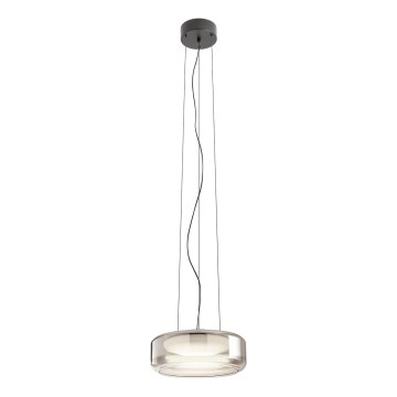Redo 01-3591 - LED Hanglamp aan een koord SOLERA LED/24W/230V diameter 35 cm CRI 93 3000/4000K grijs