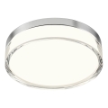 Redo 01-3727 - LED Badkamer plafondlamp FRISBI LED/12W/230V Ø 23 cm CRI 90 3000/4000K IP44 glanzend chroom