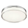 Redo 01-3728 - LED Badkamer plafondlamp FRISBI LED/18W/230V diameter 28 cm CRI 90 3000/4000K IP44 glanzend chroom
