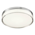 Redo 01-3728 - LED Badkamer plafondlamp FRISBI LED/18W/230V Ø 28 cm CRI 90 3000/4000K IP44 glanzend chroom