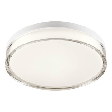 Redo 01-3732 - LED Badkamer plafondlamp FRISBI LED/18W/230V Ø 28 cm CRI 90 3000/4000K IP44 wit