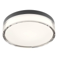 Redo 01-3735 - LED Badkamer plafondlamp FRISBI LED/12W/230V Ø 23 cm CRI 90 3000/4000K IP44 zwart