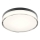 Redo 01-3736 - LED Badkamer plafondlamp FRISBI LED/18W/230V Ø 28 cm CRI 90 3000/4000K IP44 zwart