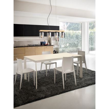 Redo 01-3986 - Hanglamp aan een koord ROTIS 4xE27/15W/230V