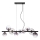 Redo 01-3989 - Hanglamp aan een koord ASTRA 9xG9/8W/230V zwart