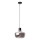 Redo 01-4046 - Hanglamp aan een koord ATLANTIS 1xE27/42W/230V diameter 26 cm zwart