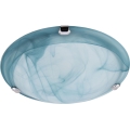 Redo 05-682 - Plafondlamp VIRGINIA 1xE27/42W/230V diameter 25 cm blauw