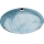 Redo 05-682 - Plafondlamp VIRGINIA 1xE27/42W/230V diameter 25 cm blauw